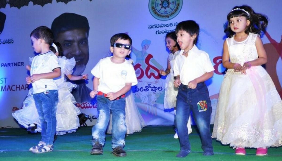 Kids shine at Ananda Lahari